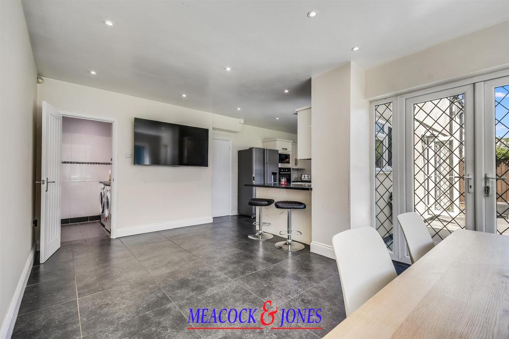 Open-plan living area, open plan living