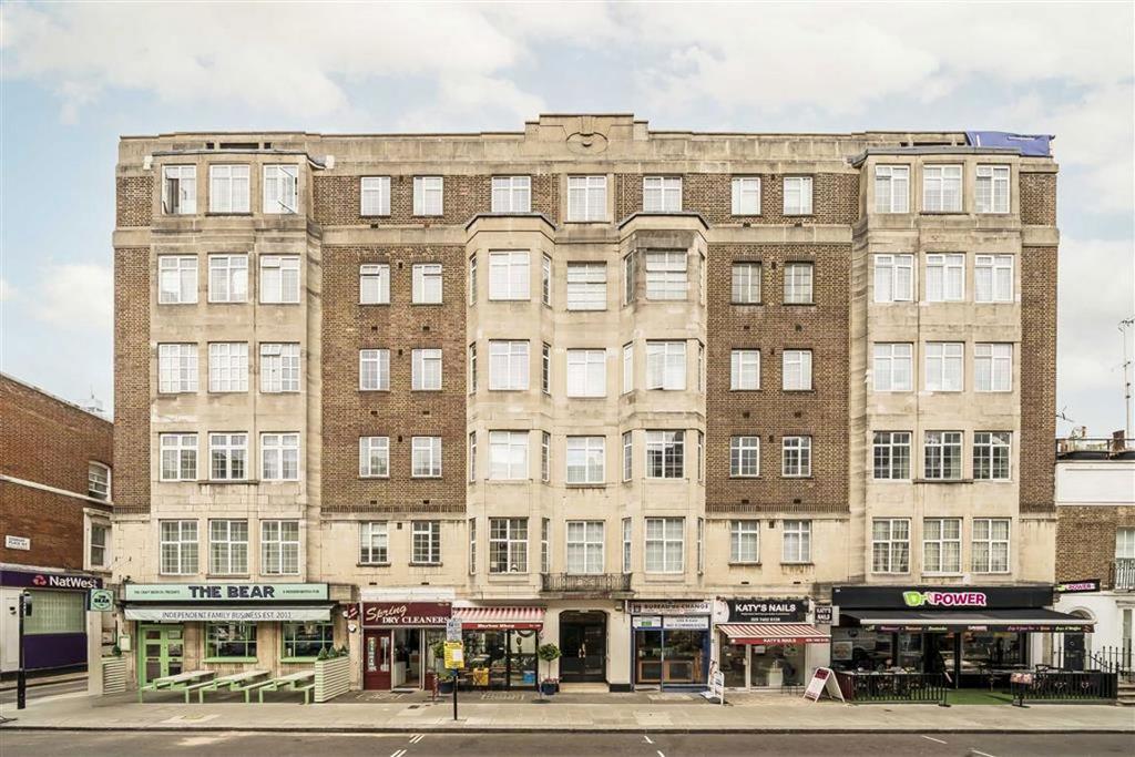Apartment building facade, block of apartments