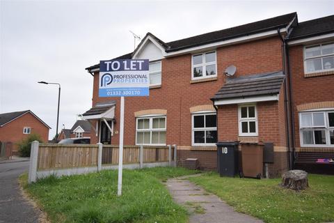 2 bedroom townhouse to rent, Whitehead Close, Ilkeston, Derbyshire, DE7 9JN