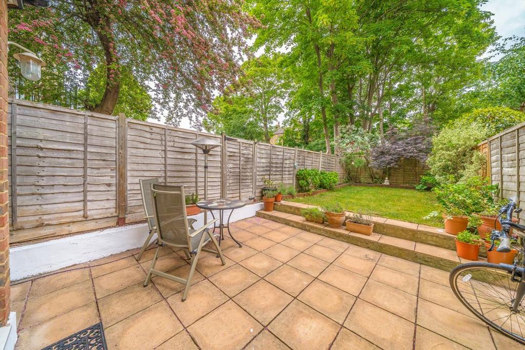 Patio view, garden