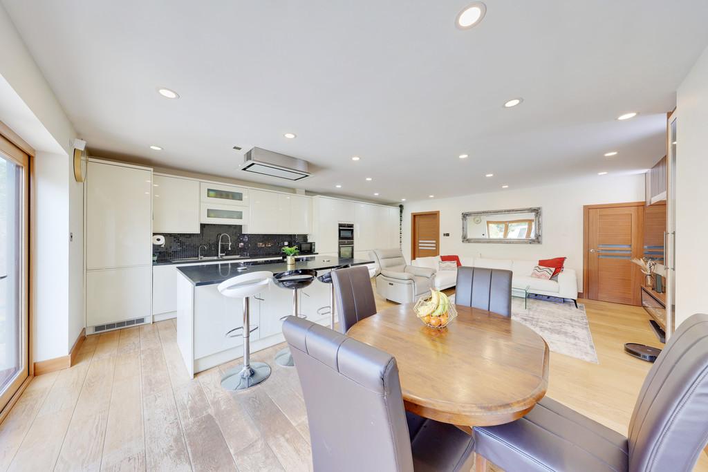 Open-plan living area