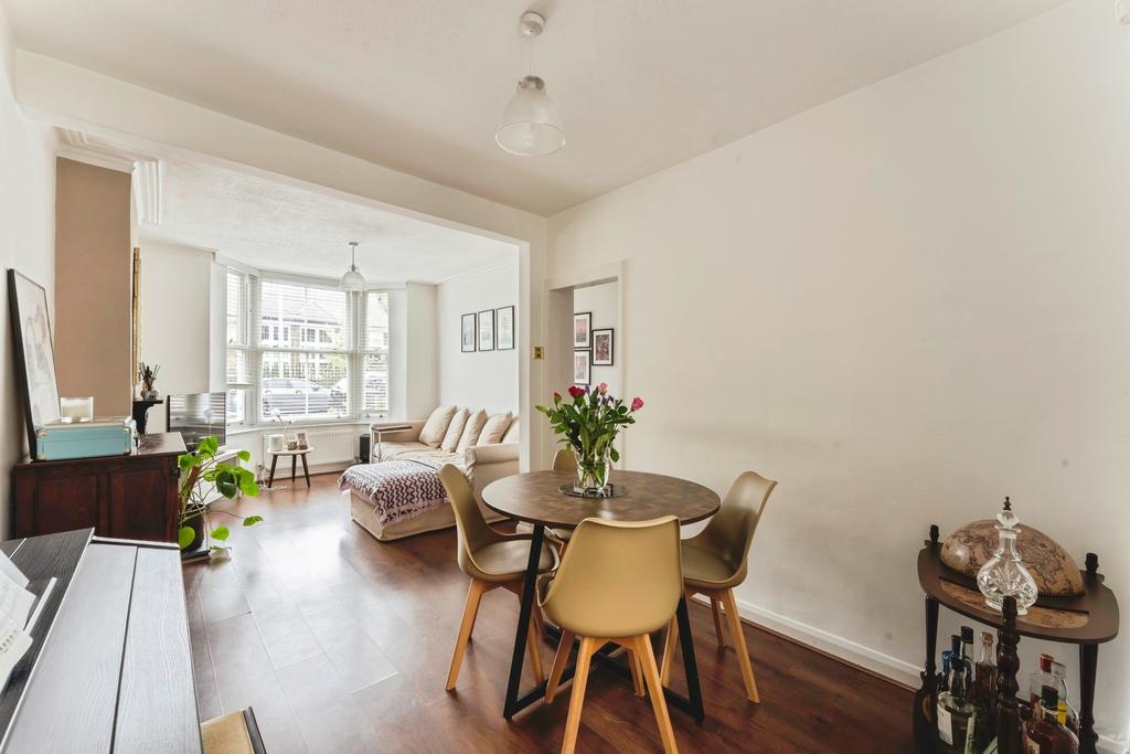 Open-plan living area, open plan living