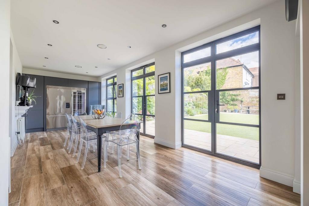 Open-plan living area, open plan living