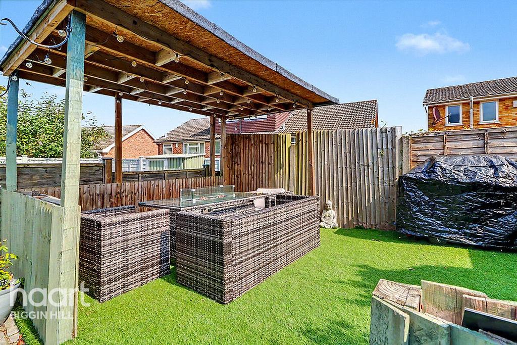 Patio view, garden