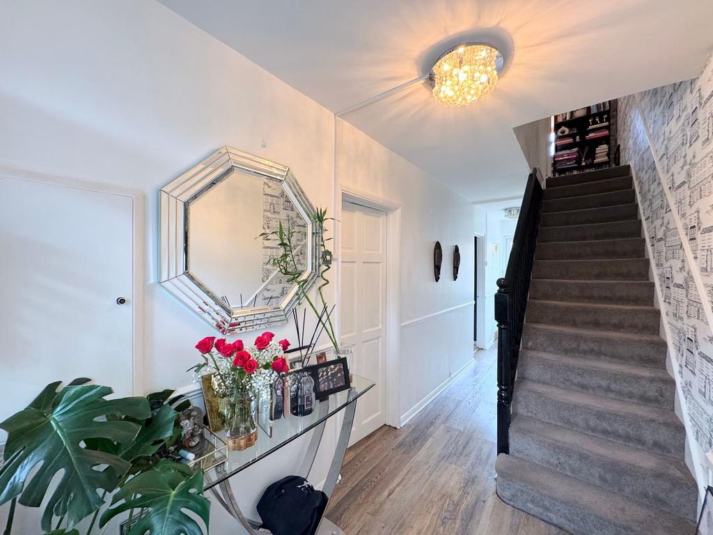 Downstairs hallway