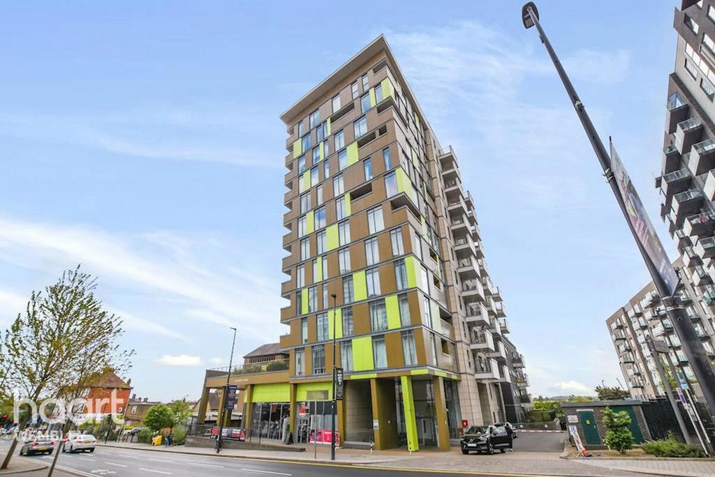 Apartment building facade, block of apartments