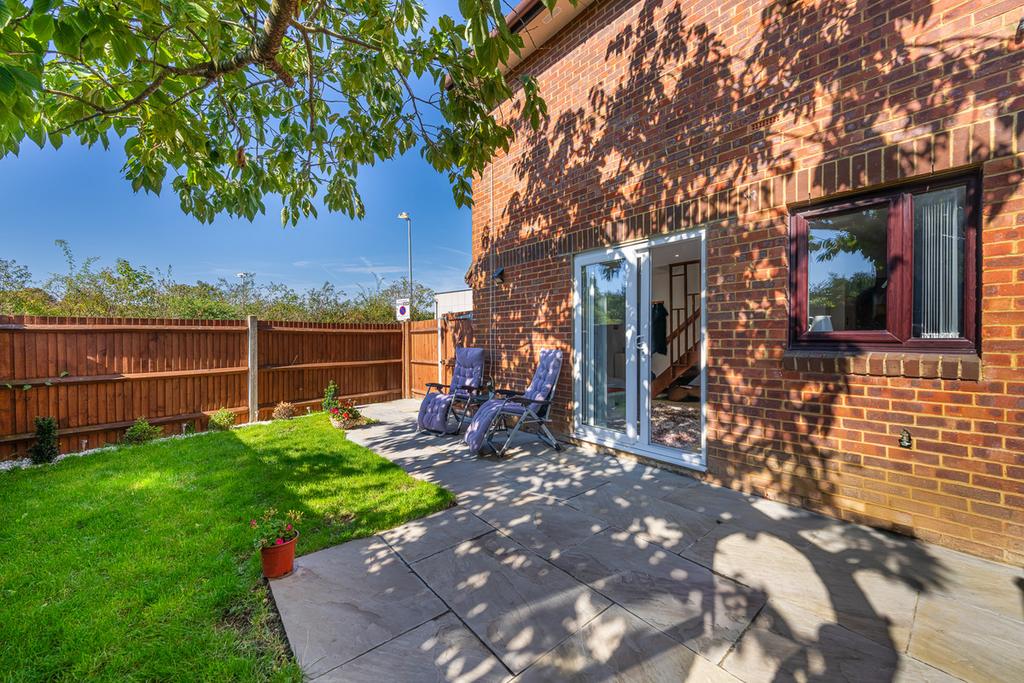 Patio view, garden