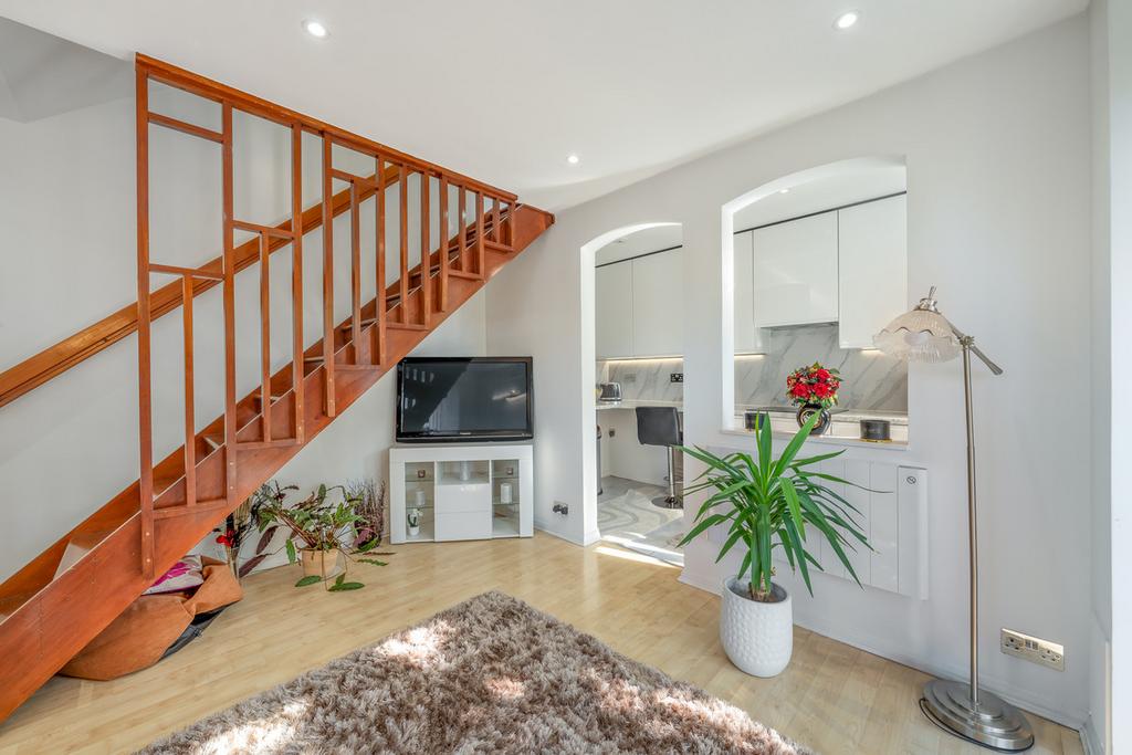 Open-plan living area
