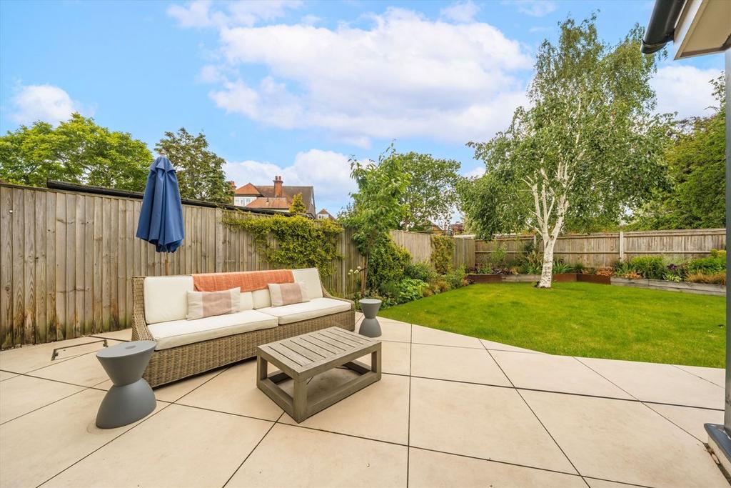 Patio view, garden