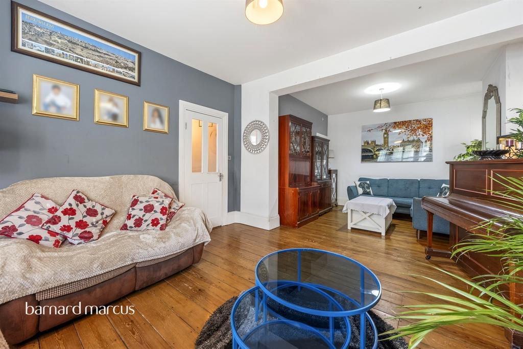 Open-plan living area, open plan living