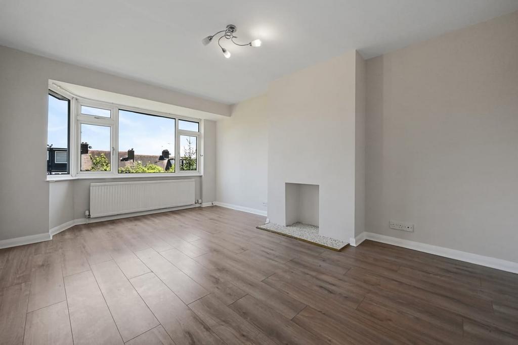 Living room, fireplace