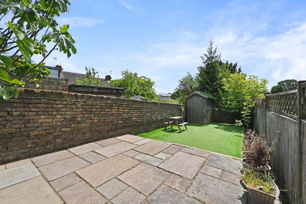 Patio view, garden