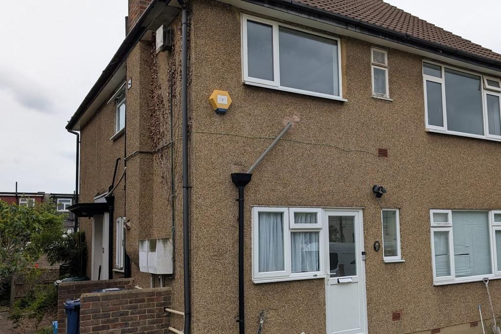 Semi-detached house exterior