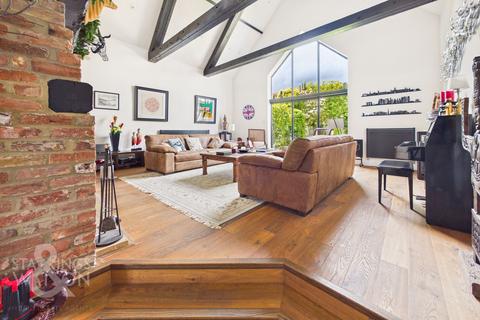5 bedroom barn conversion for sale, The Street, Rockland St. Mary, Norwich