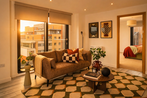 2 bedroom serviced apartment to rent, Plot Apartment 104 at The Radiant, The Radiant, 84 Kirkstall Road LS3