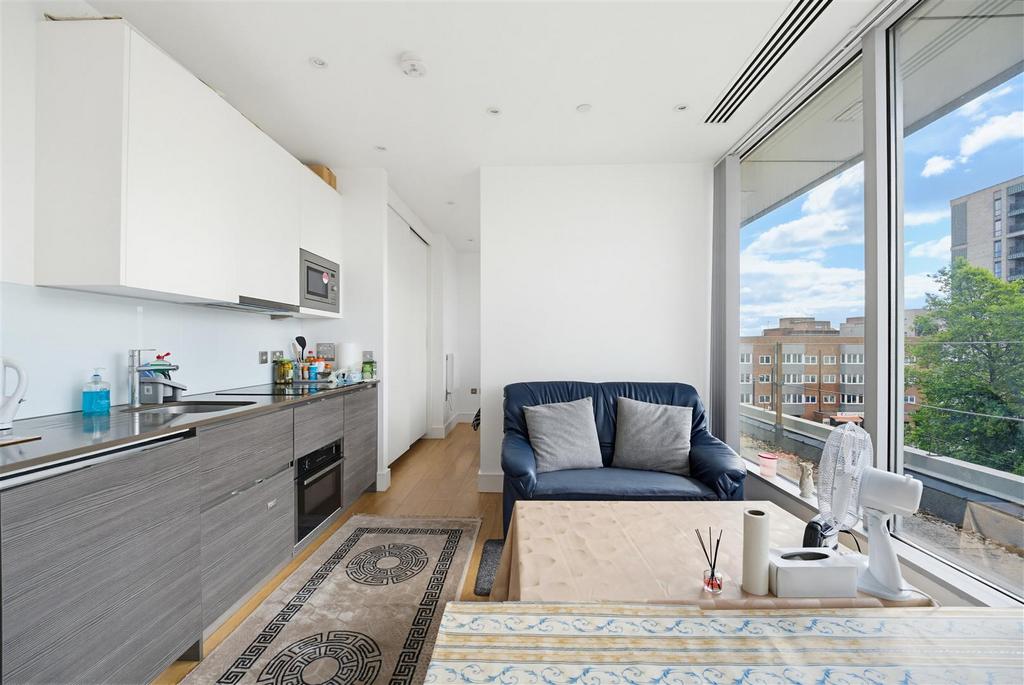 Open-plan living area