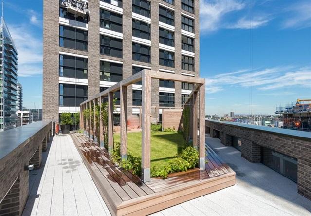 Roof terrace view, roof terrace