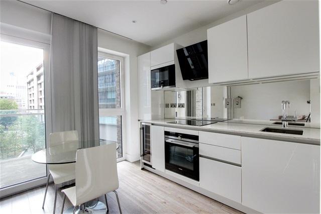 Open-plan living area