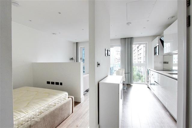 Open-plan living area