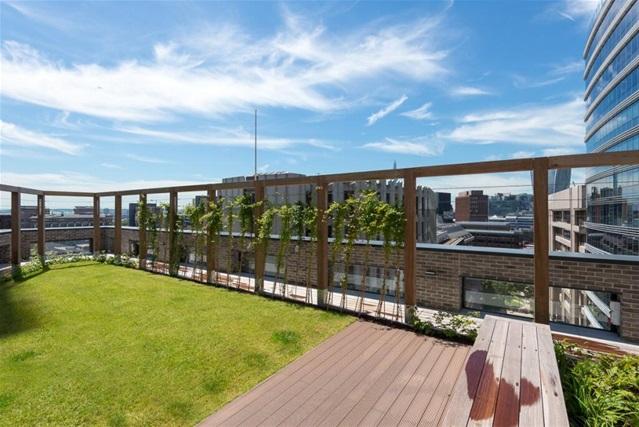 Roof terrace view, roof terrace