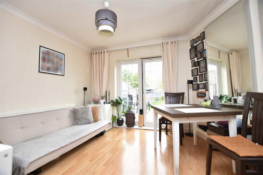 Open-plan living area, open plan living
