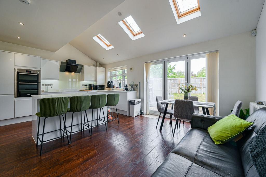 Open-plan living area, open plan living