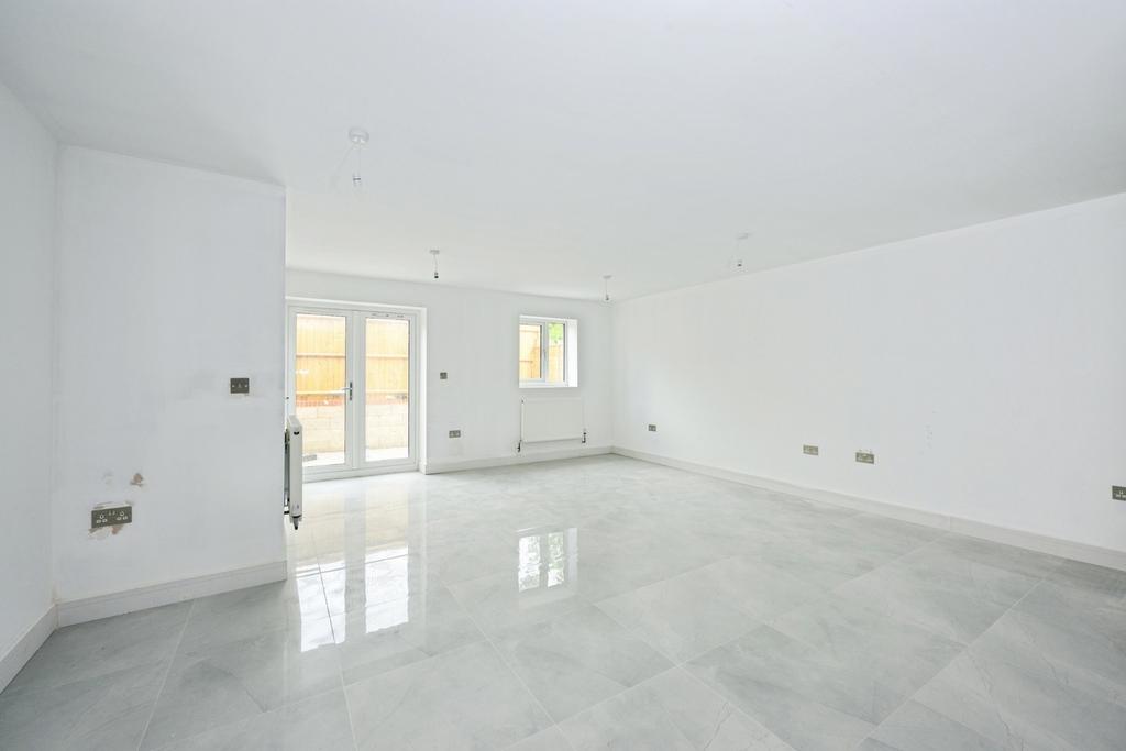 Open-plan living area