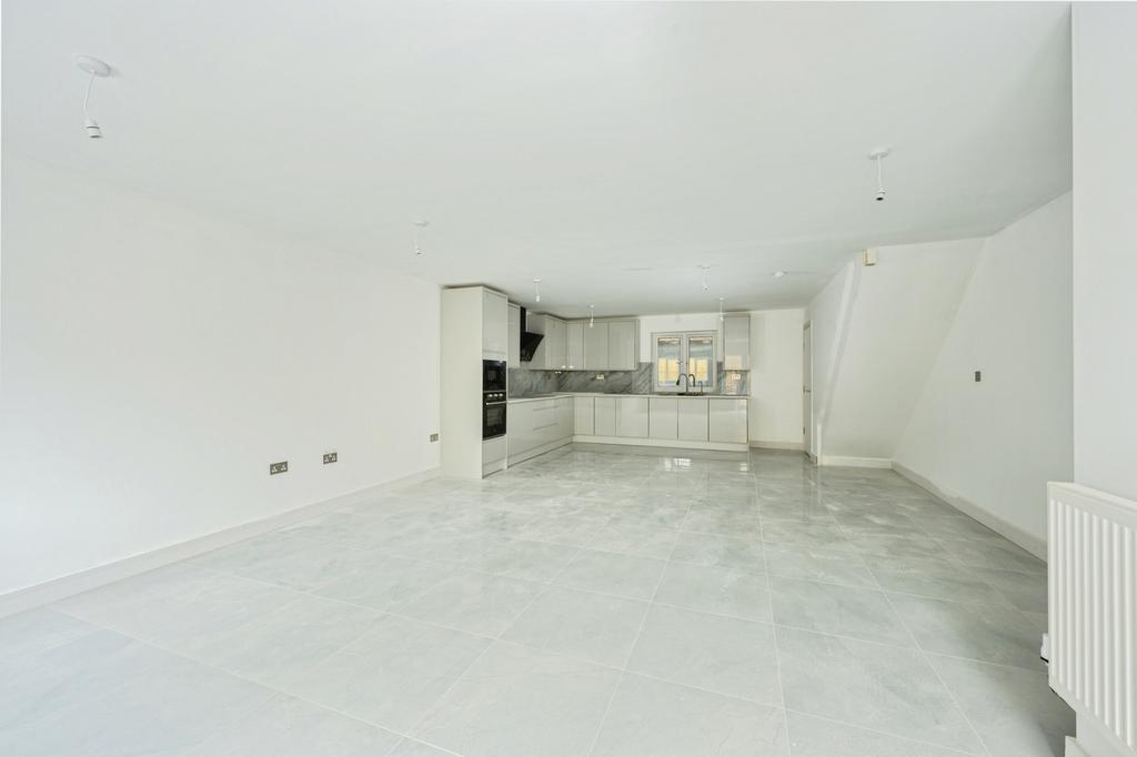 Open-plan living area, open plan living