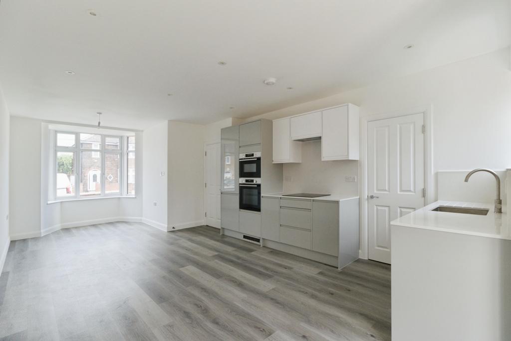 Kitchen, open plan living