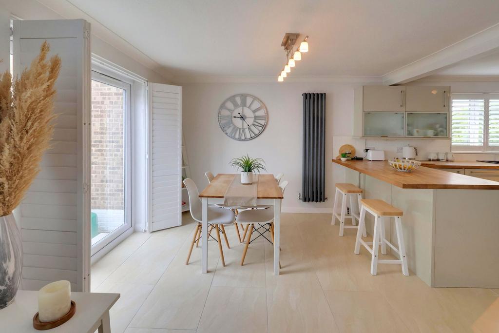 Open-plan living area, open plan living