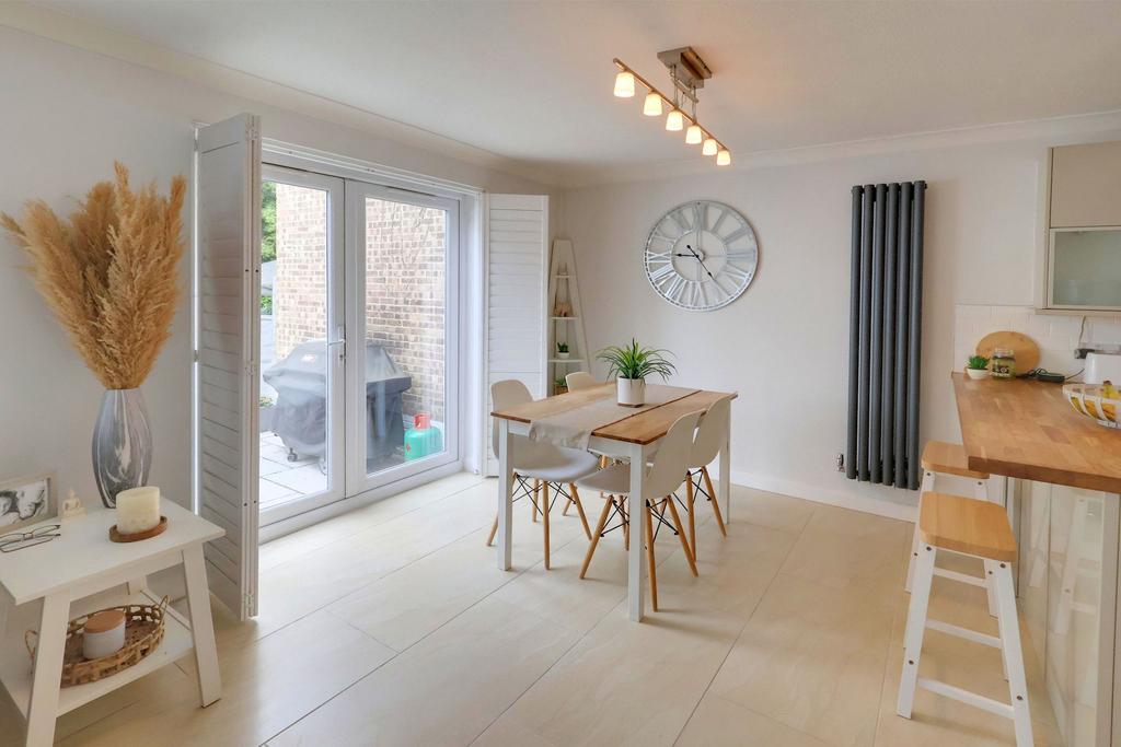Open-plan living area