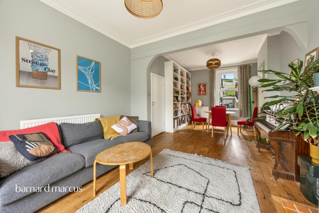 Open-plan living area, open plan living
