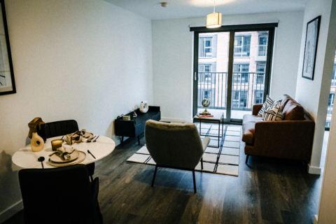 Studio to rent, at Duo at Upperbanks, Upperbanks East Block, New Baillie Street OL16