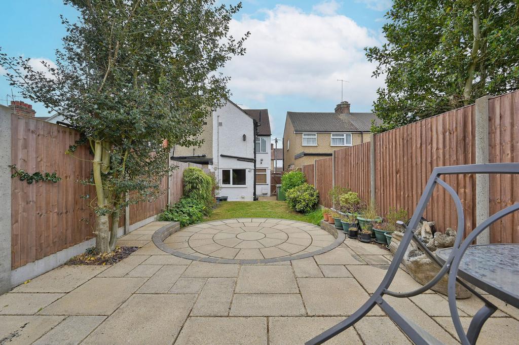 Patio view, garden