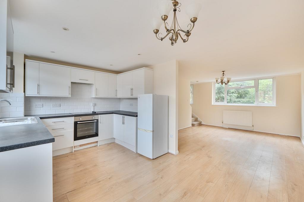 Open-plan living area, open plan living