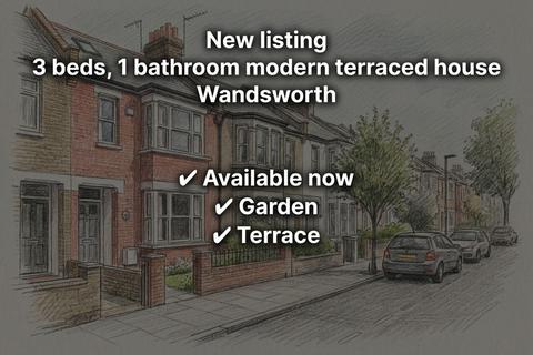 3 bedroom terraced house to rent, Ringwood Gardens