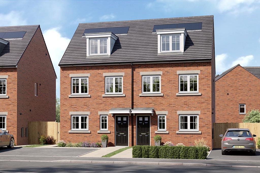 Plot 18, The Bradshaw at Salkeld Meadows, Bridlington, Kingsgate YO15, Bridlington
