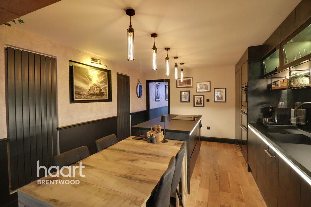 Open-plan living area, open plan living