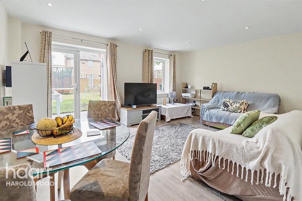 Open-plan living area, open plan living