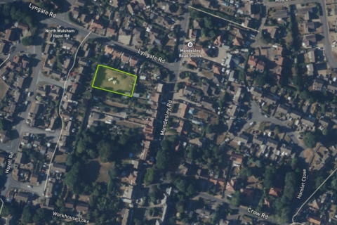 undefined, Land to the back of 137-141 Mundesley Road, North Walsham, Norfolk NR28 0DD