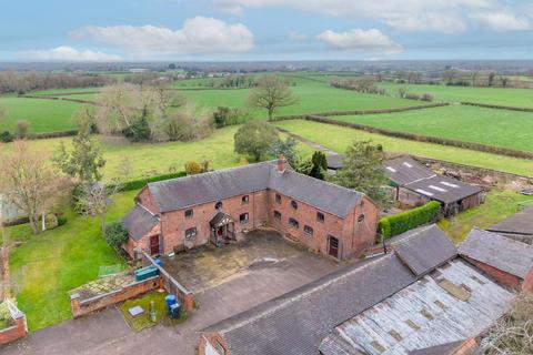 5 bedroom barn conversion for sale, New Peel Farm, Barthomley Road, Audley