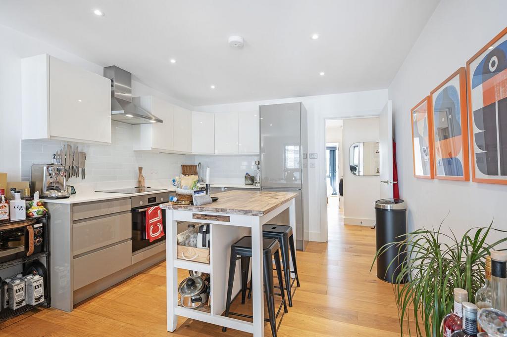Open-plan living area, open plan living