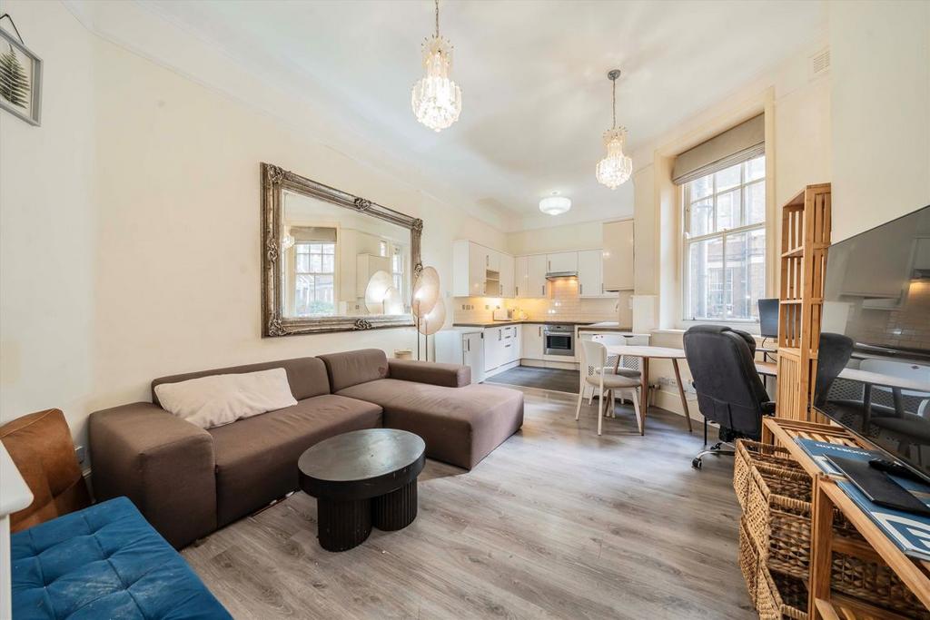 Open-plan living area, open plan living