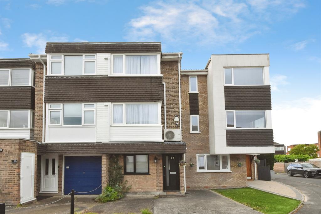 Terraced house exterior
