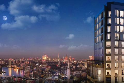 2 bedroom apartment for sale, Plot 117 at London, Wandsworth Mills SW18