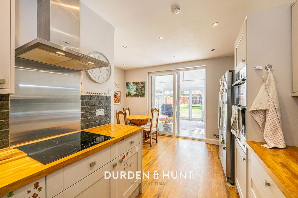 Kitchen, open plan living