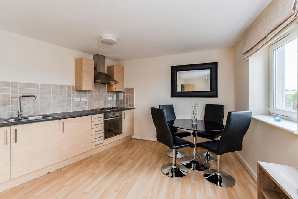 Open-plan living area
