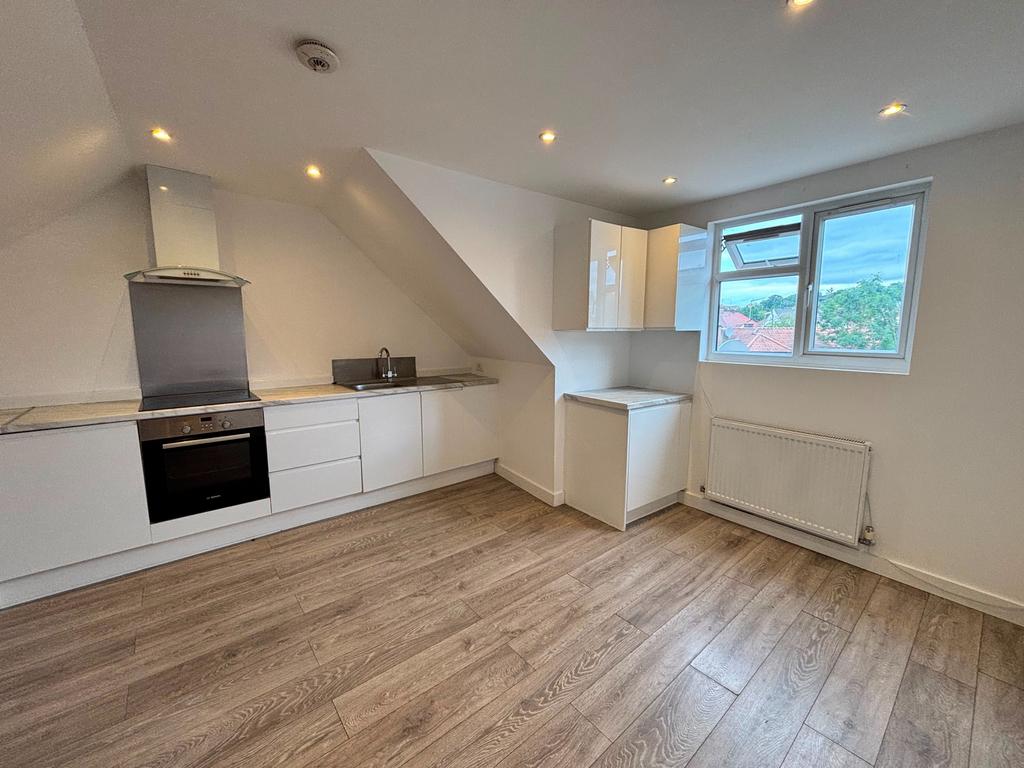 Kitchen, open plan living