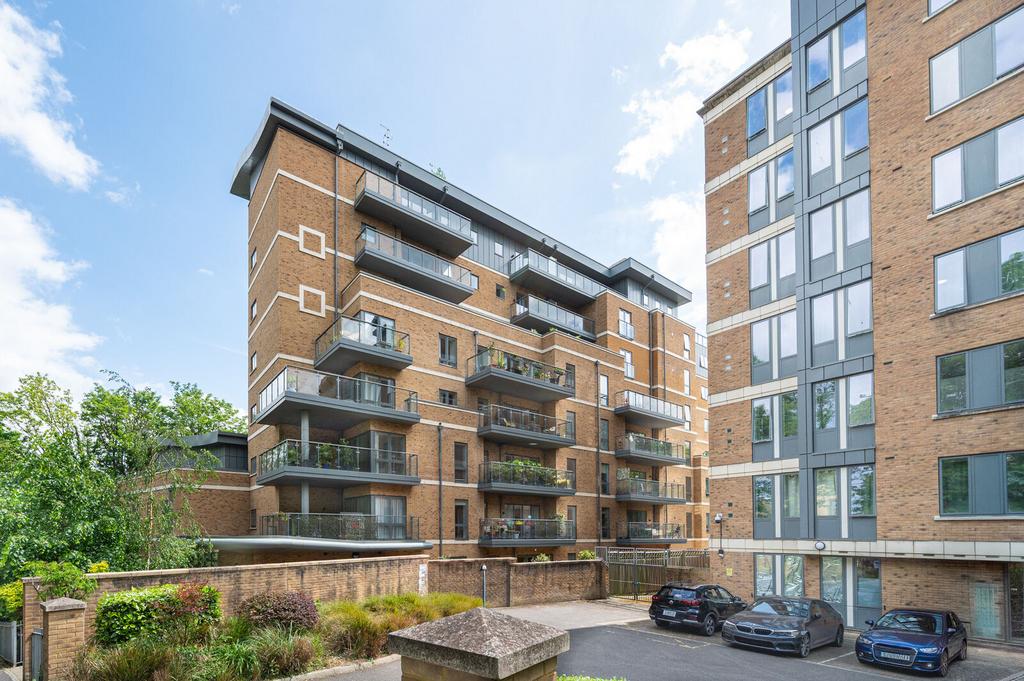 Apartment building facade, block of apartments