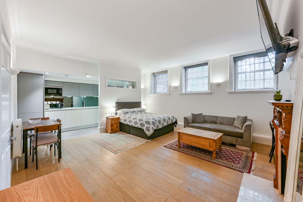 Open-plan living area, open plan living